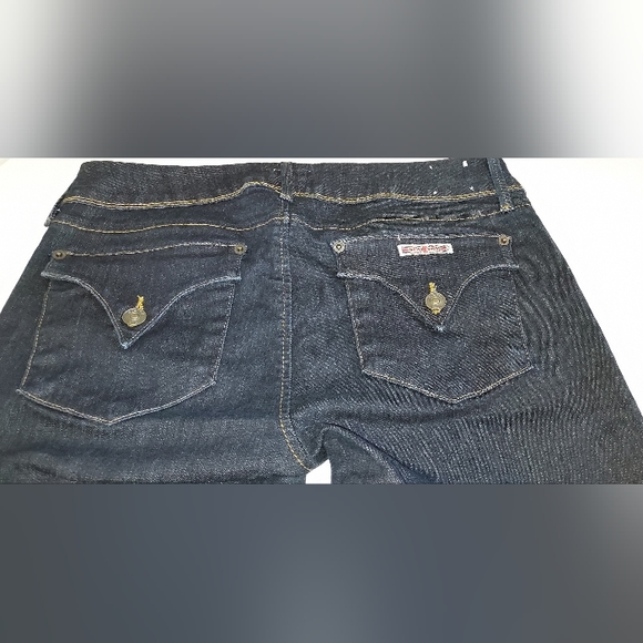 Hudson Dark Wash Collin Skinny Jeans Size 31 Like New - Picture 5 of 9